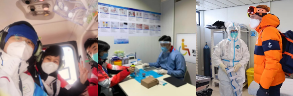 20220215-北京清華長庚醫(yī)院張家口賽區(qū)與北京頒獎廣場隊員進行醫(yī)療保障工作與興奮劑檢測工作-醫(yī)院供圖-醫(yī)院供圖.png