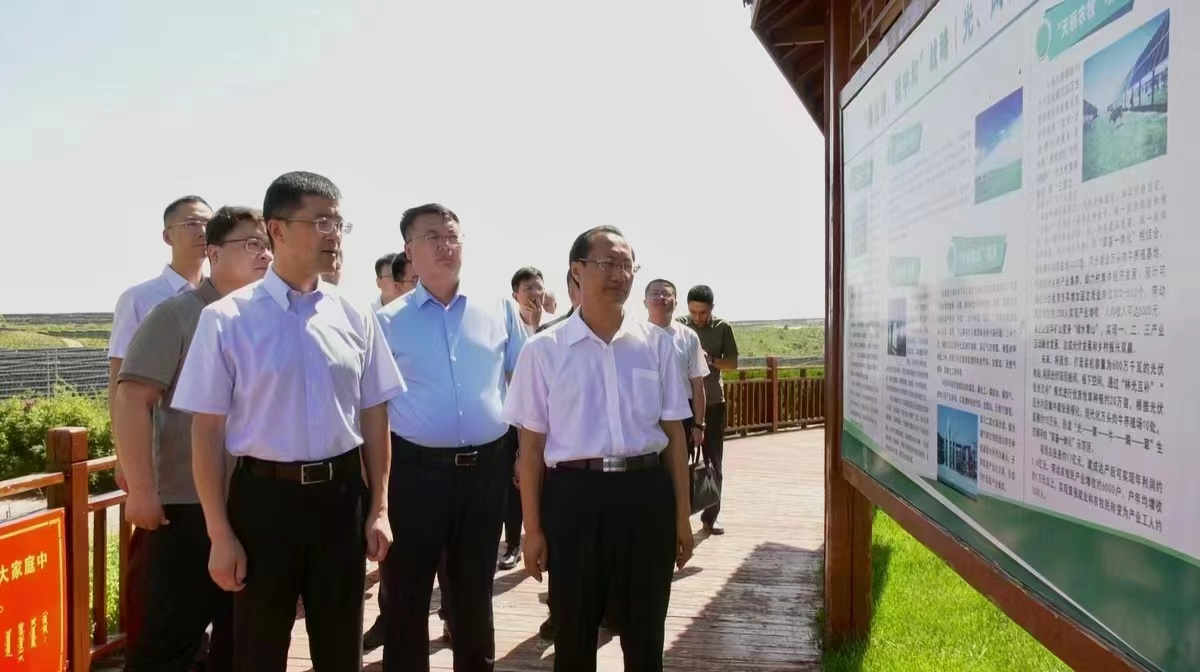 20230724-過勇赴鄂爾多斯訪問并看望校友及學(xué)生社會實踐支隊-鄂爾多斯市人民政府辦公室-過勇一行調(diào)研伊金霍洛旗采煤沉陷區(qū)生態(tài)治理光伏發(fā)電示范項目區(qū).png