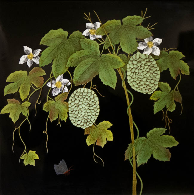 《田園??-李秉?­?大漆、蛋殼??漆粉-40×40cm.jpg